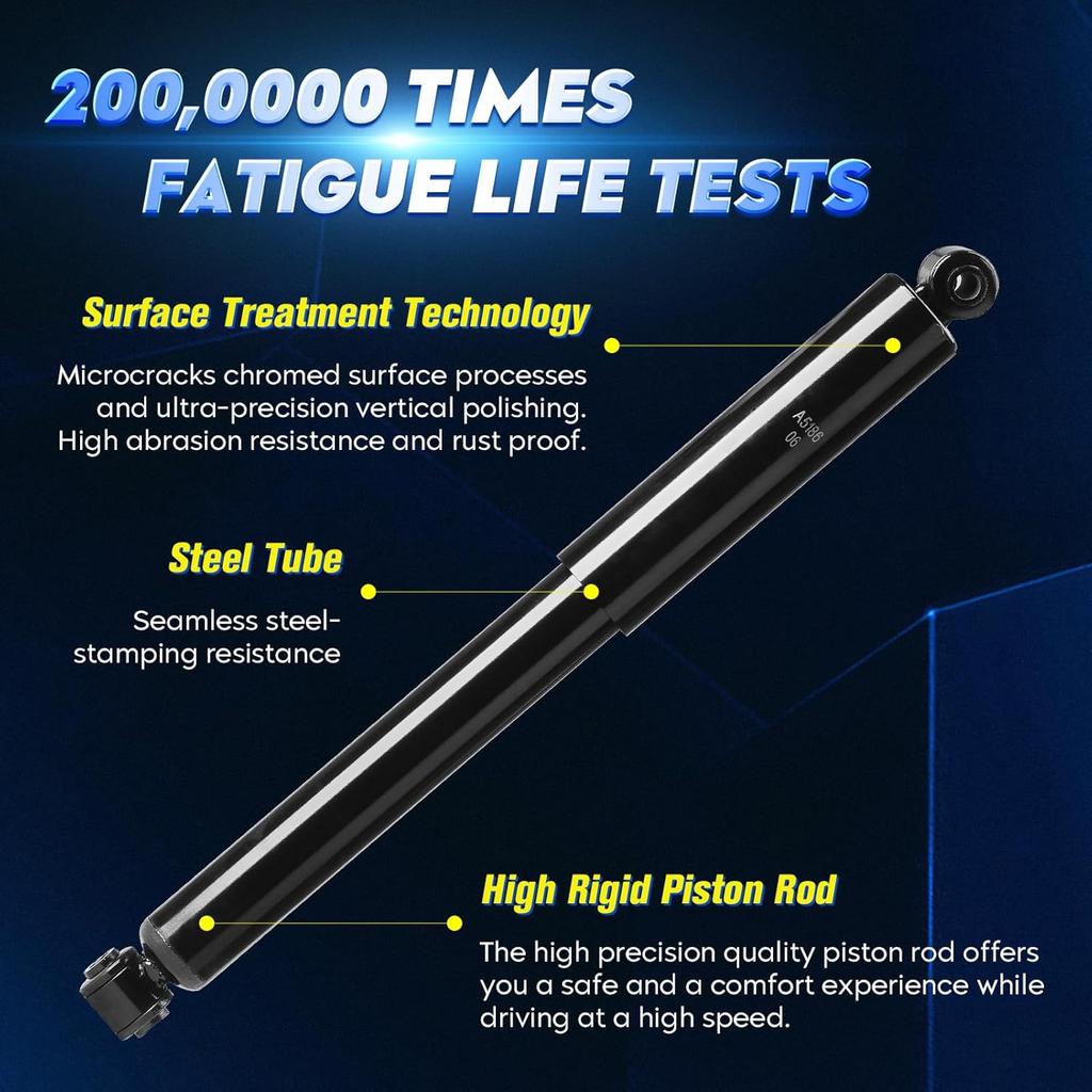 Задний амортизатор стойки для Chevy Equinox 2005-2017, GMC Terrain 2010-2017, Saturn Vue 2002-2010, Suzuki XL-7 2007-2009, Замена 343433, Левый и