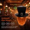 Adorable Formal Costume Hat Dress Up Black Magician Hat Cosplay Outfit Black Top Hat  Theme Party