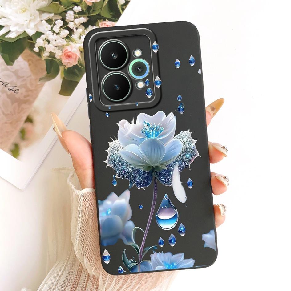 Чехол для Realme 15 Pro 5G Ударопрочный ТПУ Чехол Популярный Ромашка Мягкий Силикон Чехол для Телефона Для Realme 15 Чехол Realme 15T 15Pro Чехол-кармашек