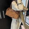 Women's Bags Autumn and Winter Retro Large-capacity Suede Bags, New Casual Commuting Shoulder Bags, Portable Tote Bags