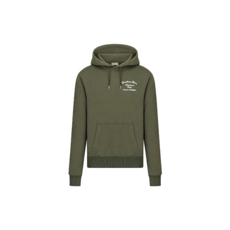 DIOR FW22 Sweatshirt Men's Olive Green 293J698A0531-C680