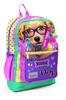 Детский желтый розовый милый школьный рюкзак с рисунком собаки 23752