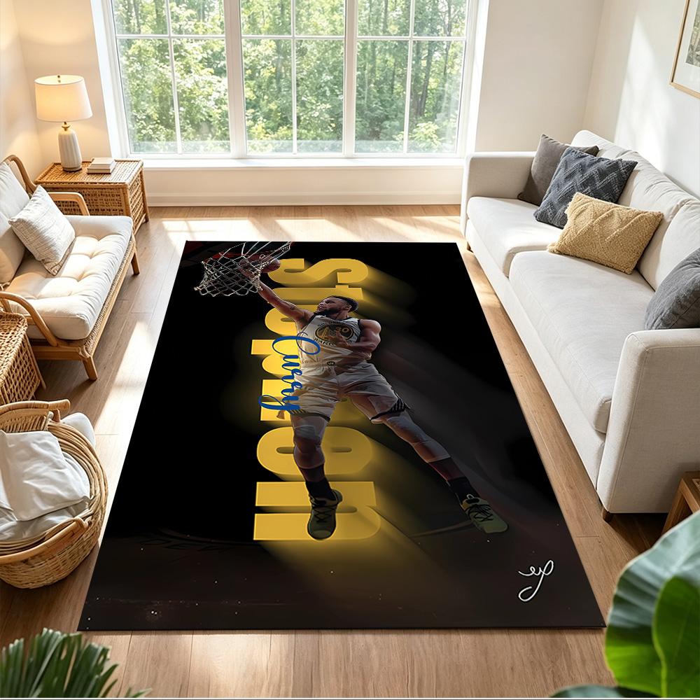 Golden State Warriors Curry Dynasty Large Mouse Pad Desk Mouse Pad Desktop Mouse Pad Non-Slip Rubber Base Office and Gaming Desk Decoration