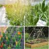 Сетка для вьющихся растений, рулон для садовых растений, белая решетчатая сетка, наружная сетка, поддерживающая решетка для вьющихся растений, цветов, овощей