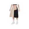 Sportswear Collection Patchwork Loose High-Waisted Midi Skirt With Slit And Embroidery Women Bottoms Maize DX2576-126