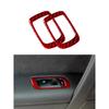 Door Lift Control Stickers For Porsche Cayenne 2003 2004 2005 2006 2007 2008 2009 2010 Carbon Fiber Car Interior Accessories