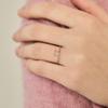 CRANNE Drawing Heart Cubic Ring C24RB088