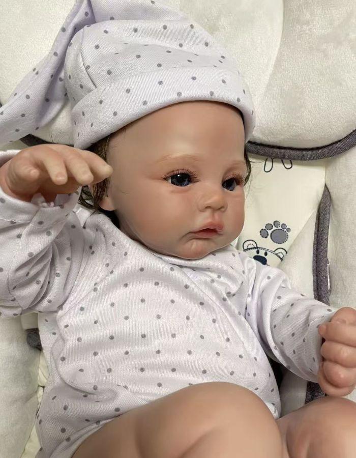 Кукла Реборн 50 см/Подарки для девочек/6 аксессуаров
