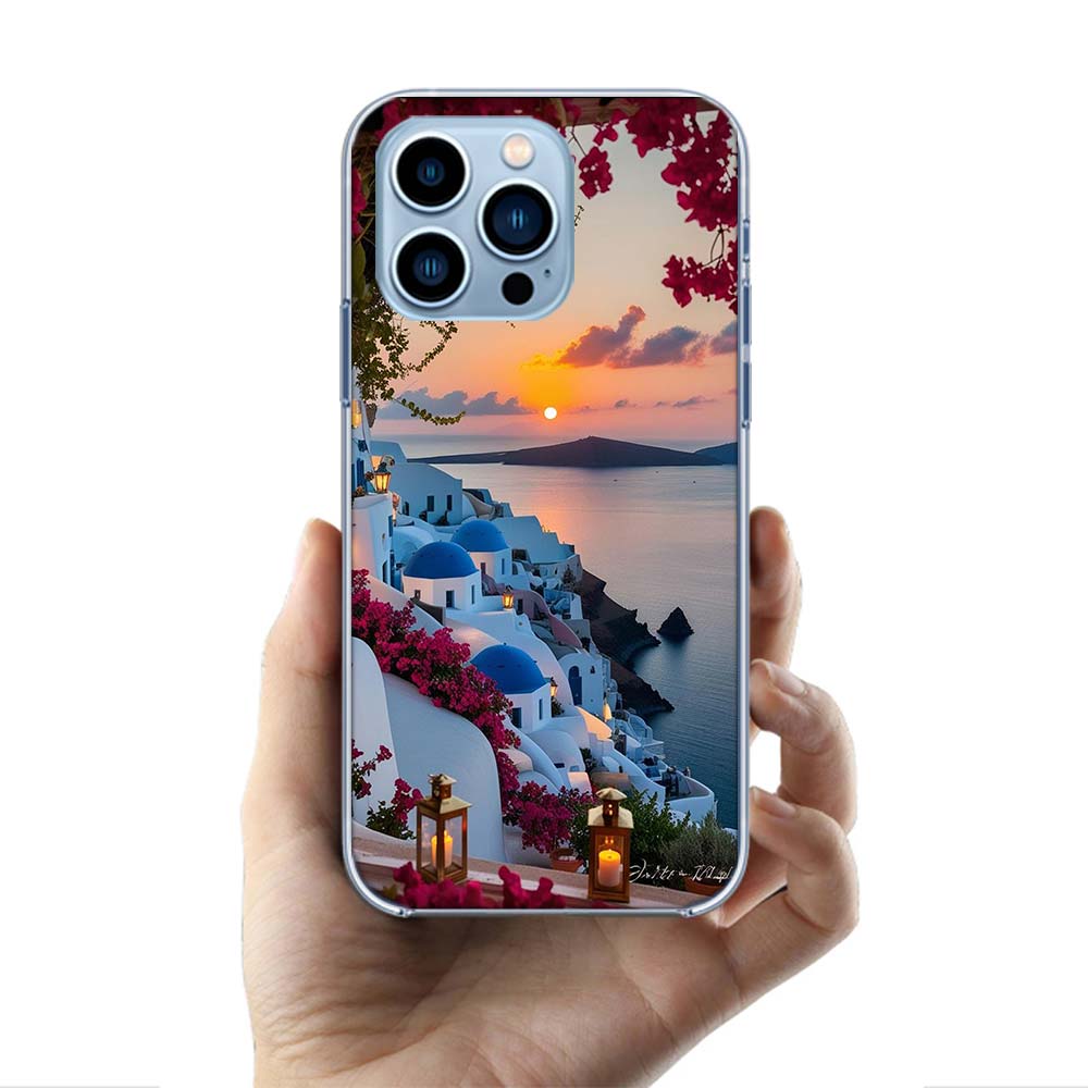 Greece in summer. Santorini Cases Phone Case For Iphone 17E 16E 17 Air 16 Pro Max 15 Pro 14 Plus 11 13 12 Mini Cover Cases Compa