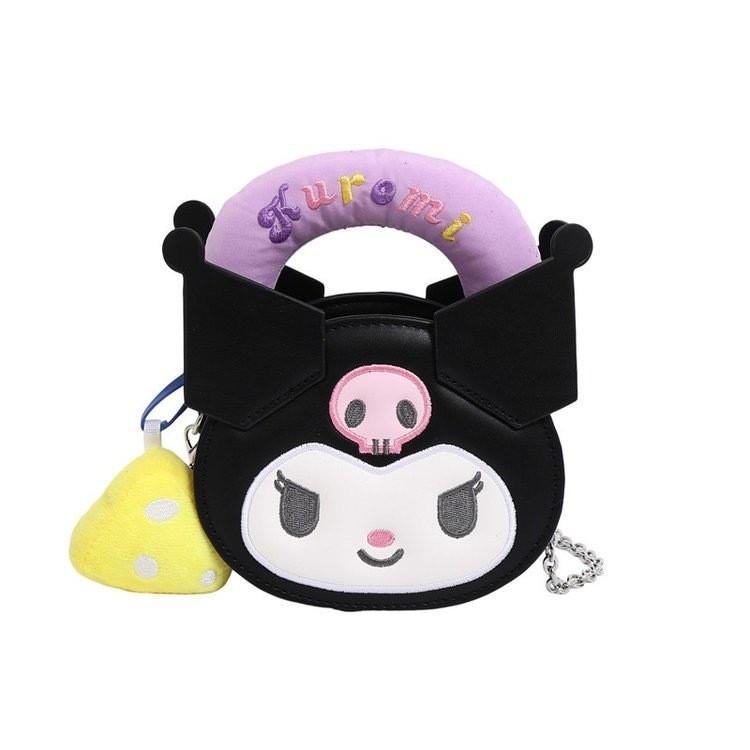 Kuromi Cute Crossbody Bag With Pu Fabric For Women And Men For Casual Outings