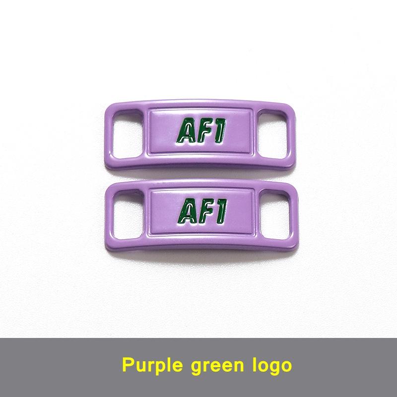 НОВЫЙ 1 пара Металлические пряжки для шнурков AF1 Украшение для обуви Подходит для всей обуви Кроссовки Аксессуары для обуви Пряжка для плоских шнурков