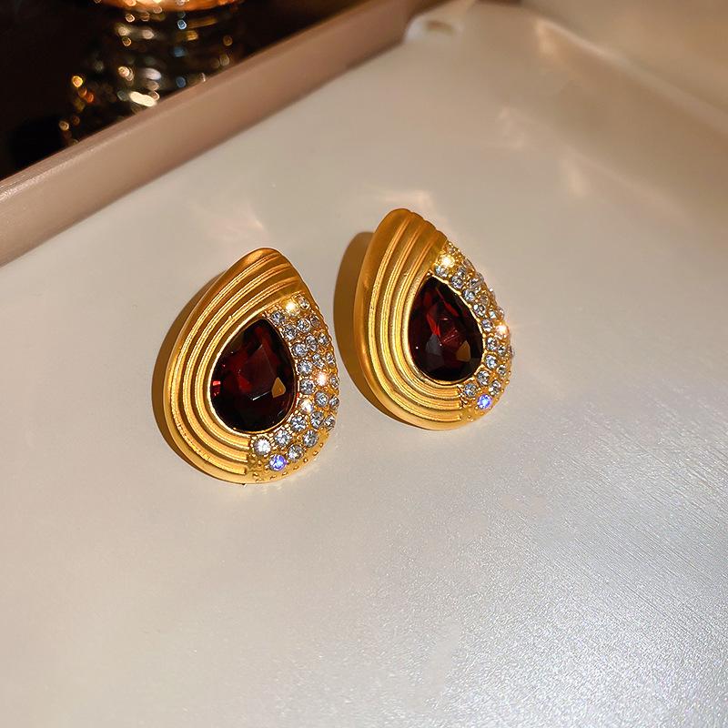 Мультяшный набор украшений с пчелой: Милые детские серьги и ожерелье с подвеской в виде капли масла для женщин