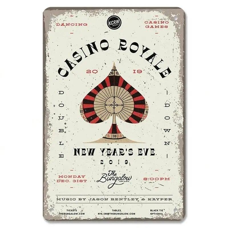 Welcome To Las Vegas Plaque Metal Tin Signs Vintage Decor Nevada Casino Metal Posters Wall Art Decor