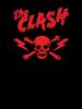 The Clash skulls red of the rebells Oversized T-Shirt