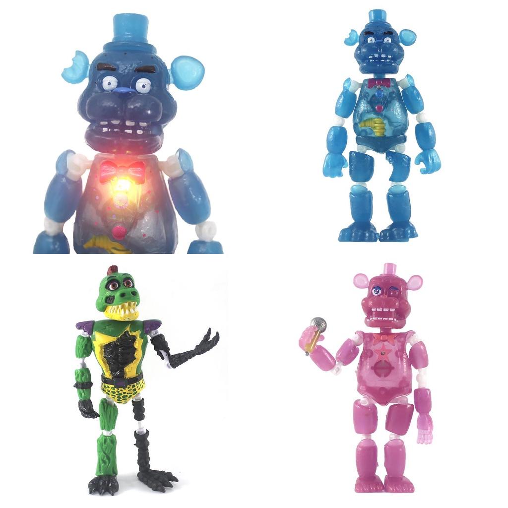 Нежное прикосновение Персонажи Fnaf Светящееся освещение Фигурки Действия Идеальный Подарок