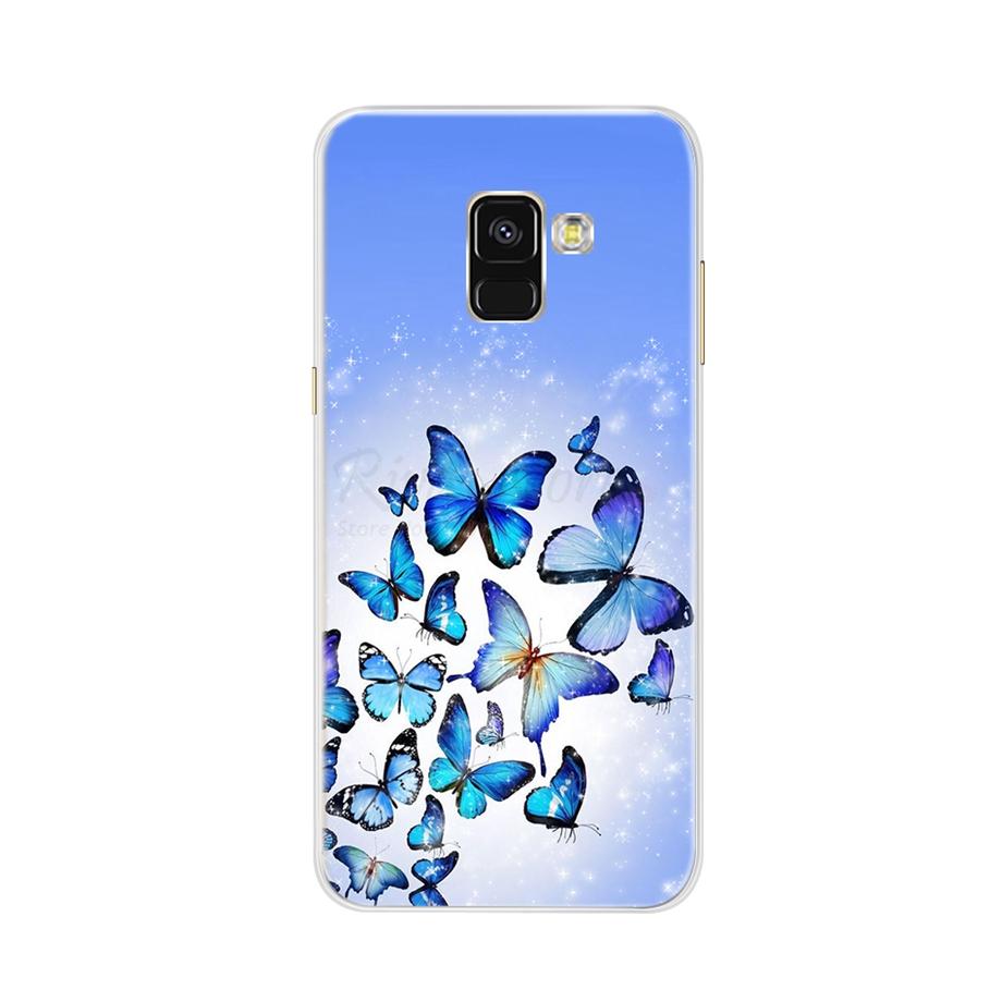 Для чехла Samsung A6 2018 Чехол A600F Мягкий Силикон ТПУ Задняя Крышка Чехол для Телефона Для Samsung Galaxy A6 Plus 2018 A605 A605F A 6 Чехол