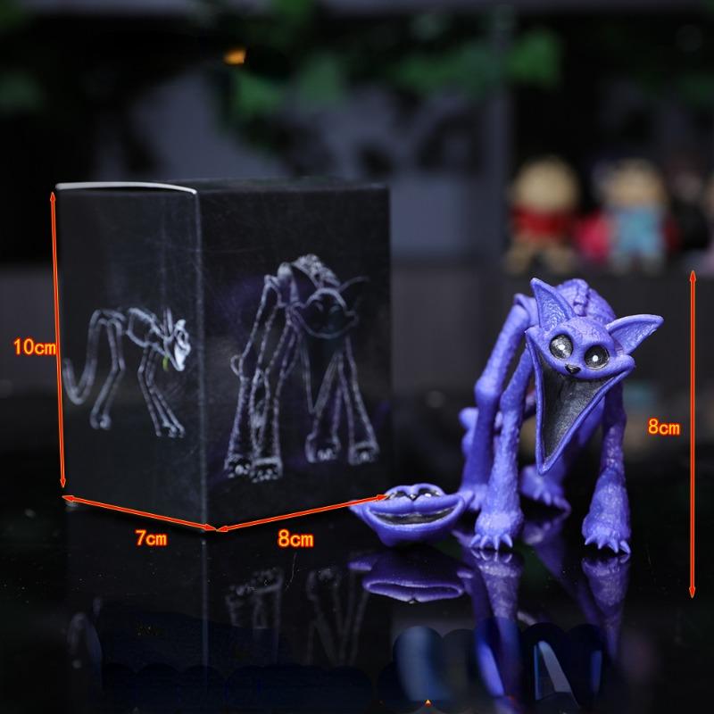 Улыбающиеся Криттеры КэтНап Фигурки Время Мака Пурпурный Кот Скульптура Аниме Фигурки Статуи Украшение Гостиной Настольные Аксессуары