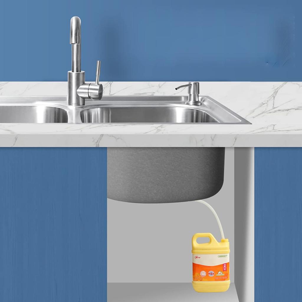 Дозатор мыла для раковины Встроенный дизайн Бутылка для жидкости. Гидравлический дозатор мыла для кухни Дозатор мыла для кухонной мойки