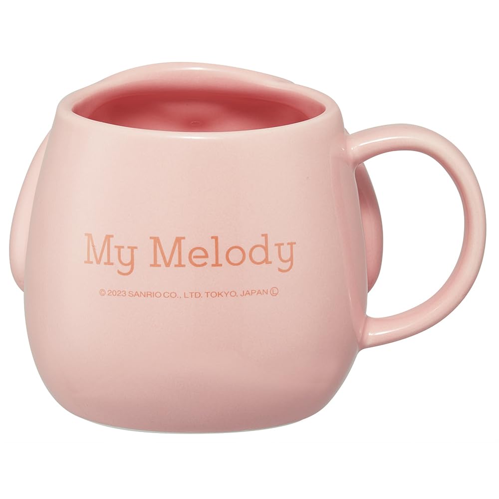 Керамическая кружка Skater, 390 мл, вырубная, My Melody, Sanrio, CHMGD4-A