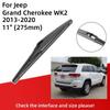 3pcs For Jeep Grand Cherokee WK2 2013- Front Rear Wiper Blades Brushes Cutter Accessories J Hook 2014 2015 2016 2017 2018