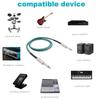 6.35mm to 6.35mm Instrument Cable Low Noise Sound Instrument Cord  for Keyboards