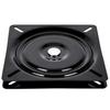 aleawol Chair Swivel Plate, 8-inch, Steel Swivel Plate, 360-Degree Swivel Chair, Repair and Replacement (200mm, Black)