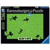Puzzle 736 pièces Ravensburger - Néon vert - Pour adultes - 70 x 50 cm