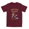 Retro Movie Vintage Roadrunner Coyot TShirt Men Women Vintage Cotton Tee Shirt Short Sleeve T Shirts Plus Size Clothing