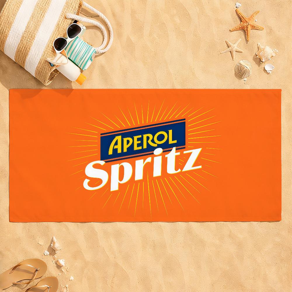 Модный принт A-Aperols Spritz Полотенце Сушилка Банное Полотенце Применимо Для Легкого Плавания Кемпинга Йоги Пляжа Вне