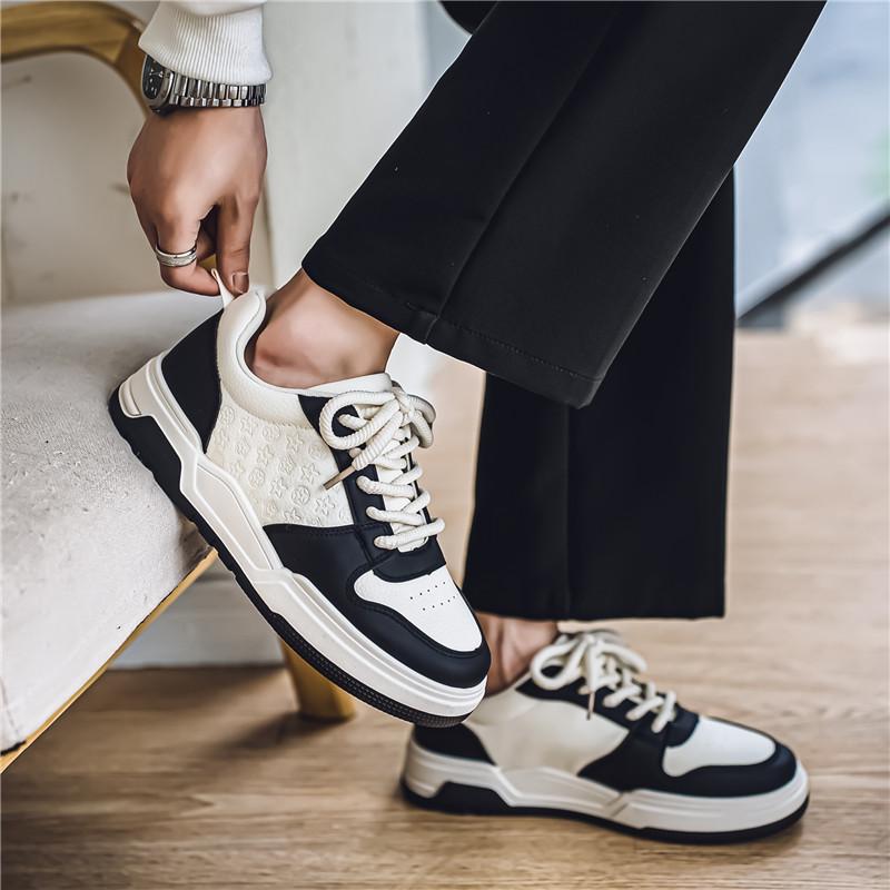 New Men And Women's Classic Fashion Low Top Thick Sole Skateboarding Breathable Shoes Students Boys Trending Comfortable Soft Sole Gym Sneakers