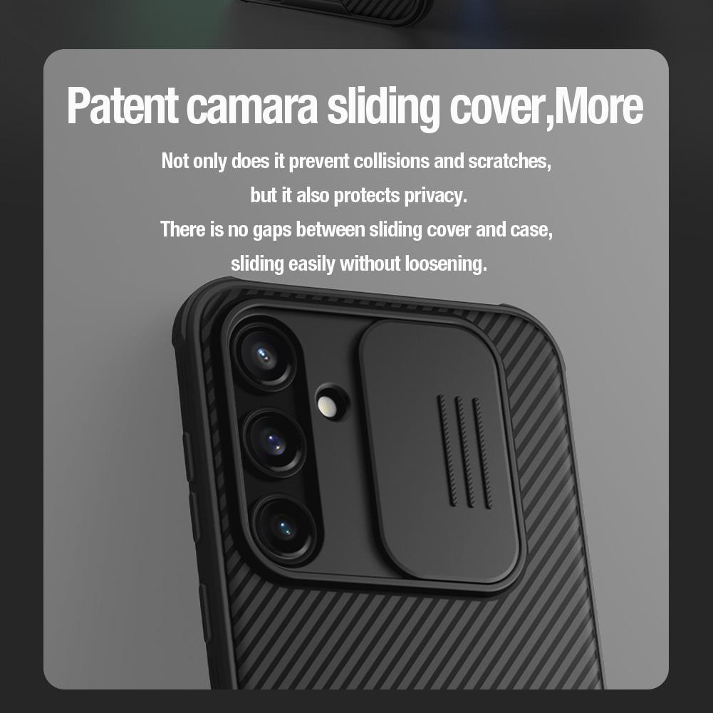 NILLKIN For Samsung Galaxy A35 Phone Case CamShield Pro Magnetic Camera Protection Back Cover