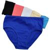 Women Underwear Cotton High Waist Briefs Ladies Mothers Panties Knickers Intimates Plus Size Lot 6 Pcs