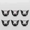 2025 Hot Car Steering Wheel Emblem Sticker Decals for Volkswagen VW Golf 8 MK8 Magotan CC Tayron X Touareg Accessories