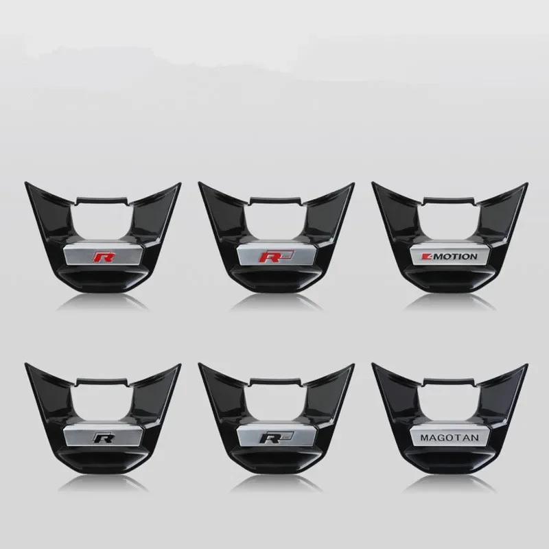 2025 Hot Car Steering Wheel Emblem Sticker Decals for Volkswagen VW Golf 8 MK8 Magotan CC Tayron X Touareg Accessories