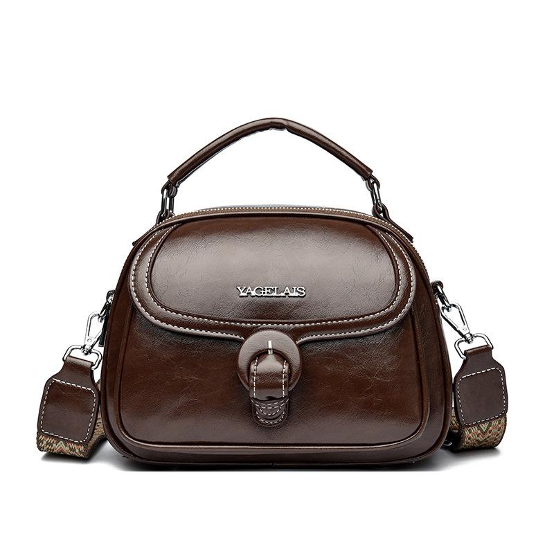 Модная маленькая женская сумка через плечо, однотонная, повседневная сумка для мобильного телефона