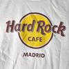 Hard Rock Cafe Madrid Хлопковая Новая Футболка Полный Размер S-5XL Унисекс Футболка