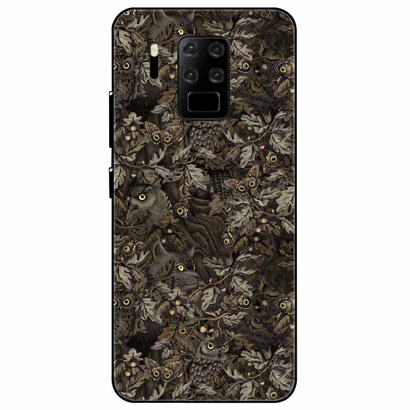 Для OUKITEL C18 Pro C21 C21Pro Чехол Силиконовый Черный Мягкий Защитный Funda Capa для OUKITEL C21 Pro C18 Pro Чехол TPU Мультяшный Чехол