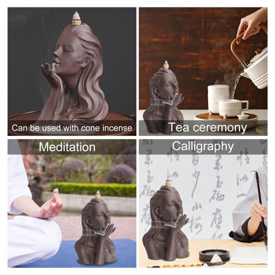 Полезная курильница с водопадом, стабильная основа, подарок, украшение для дома