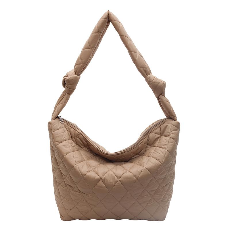 Women's Cloud Pleated Tote Bag Women's Lightweight Large Capacity Crossbody Underarm Bag