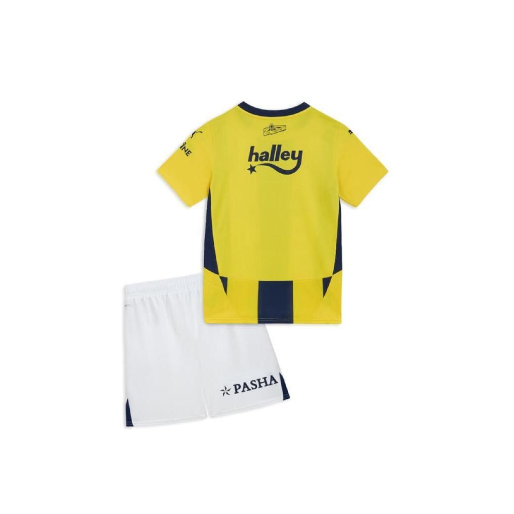 775365 01 Детский комплект джерси Fenerbahe Желто-темно-синий для 2–6 лет