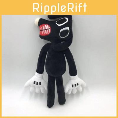 Серия Siren Head Плюшевая игрушка Черный Пес Кривая шея Ужас Набивная кукла 30см/11.8дюйма высота