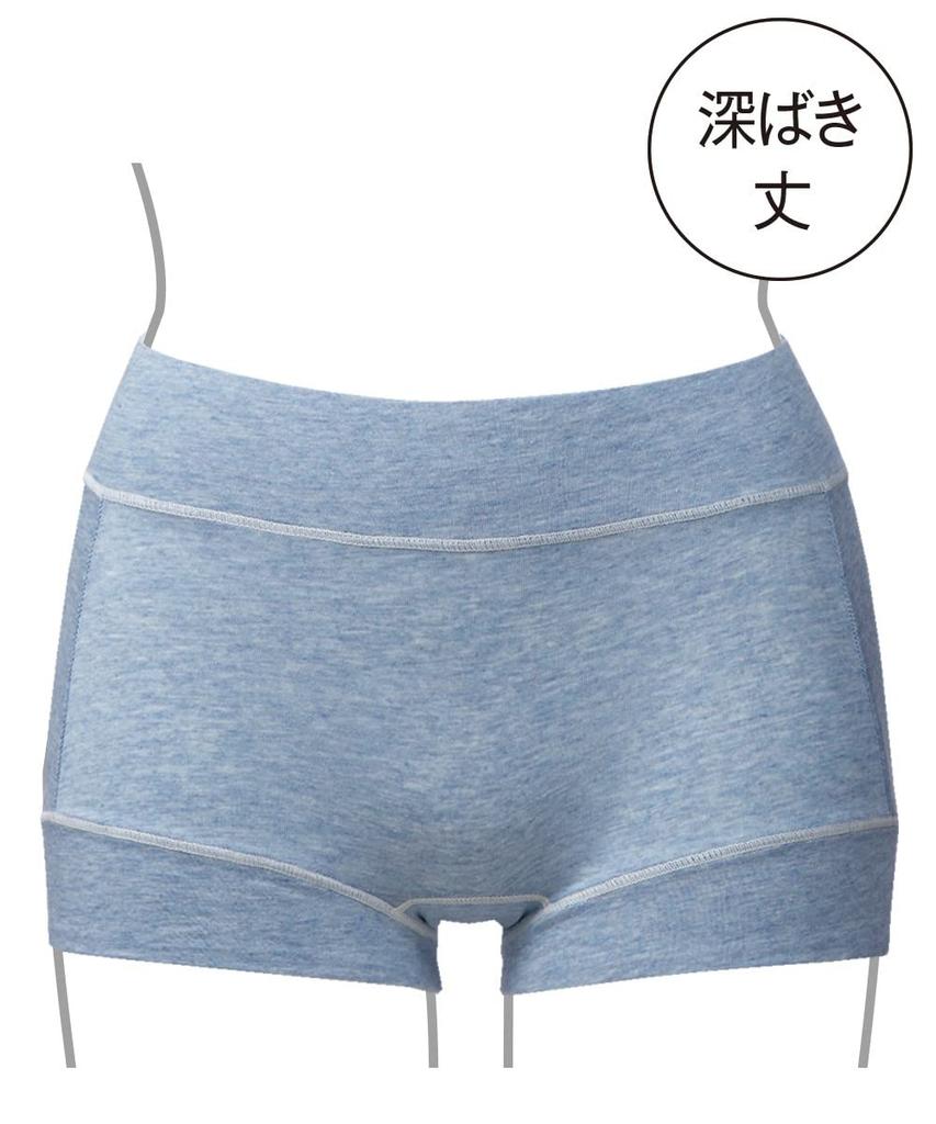 Короткие шорты с глубокими завышенными талией, хлопок TM, удобные в области живота и большие 8 л [Nissen], комплект из 4 предметов, талия, талия, смесь, эластичность, тенсел, волокно,