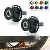 Motorcycle SwingArm Sliders Spools 2PCS 6MM CNC Stand Screw Paddock For YAMAHA TDM 850 TDM850 TDM 900 TDM900 All Years