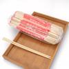 Круглые бамбуковые палочки для еды, индивидуально упакованные