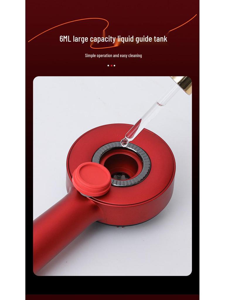 Массажная расческа для роста волос с красным светом, лазером, микротоком EMS и вибрацией