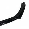 3 Pcs Gloss Black Car Front Bumper Lip Splitter Diffuser For Seat Leon 5F MK3 FR 2013-2016 Pre-Facelift Tuning Exterior Parts