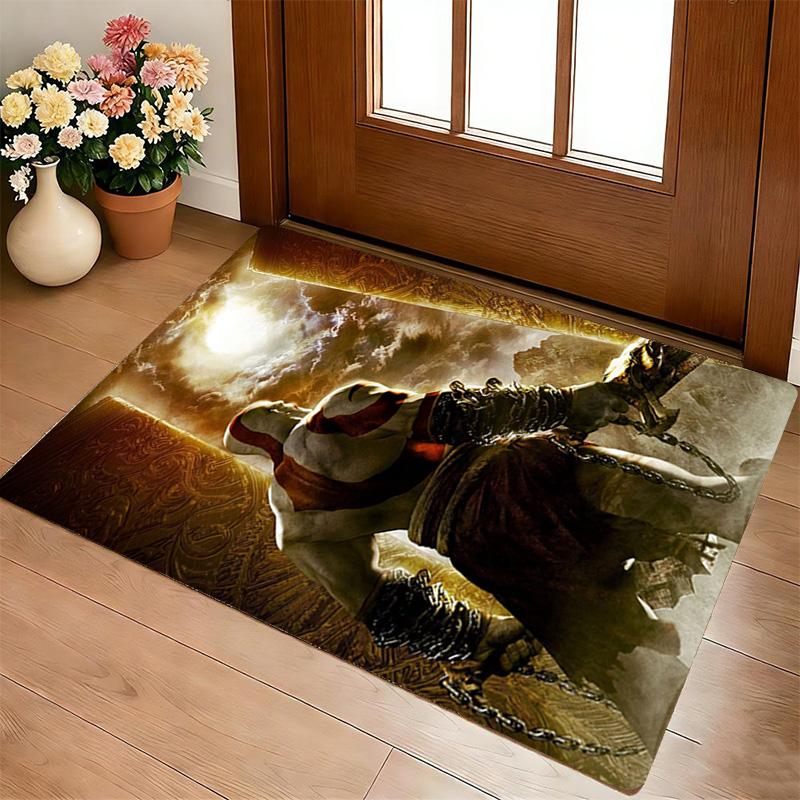 God War Living Room Nonslip Area Rug Soft Carpet For Bedroom Game Playroom Sofa Office Home Decor Doormat Christmas Gift C9302437