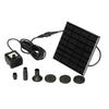 Mini Solar Water Fountain Pool Pond Waterfall Fountain Garden Decoration Outdoor Bird Bath Solar Powered Fountain Floating Water