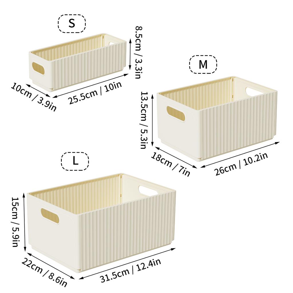 Folding Clothes Organizer Pull Out Underwear Bra Plastic Storage Box Large Capacity Drawer Wardrobe Clothes Storage Organizer