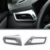 Для BMW F46 LCI 2 серии Gran Tourer 2016 2017 2018   Серебристая ABS наклейка на панель переключения передач для интерьера автомобиля